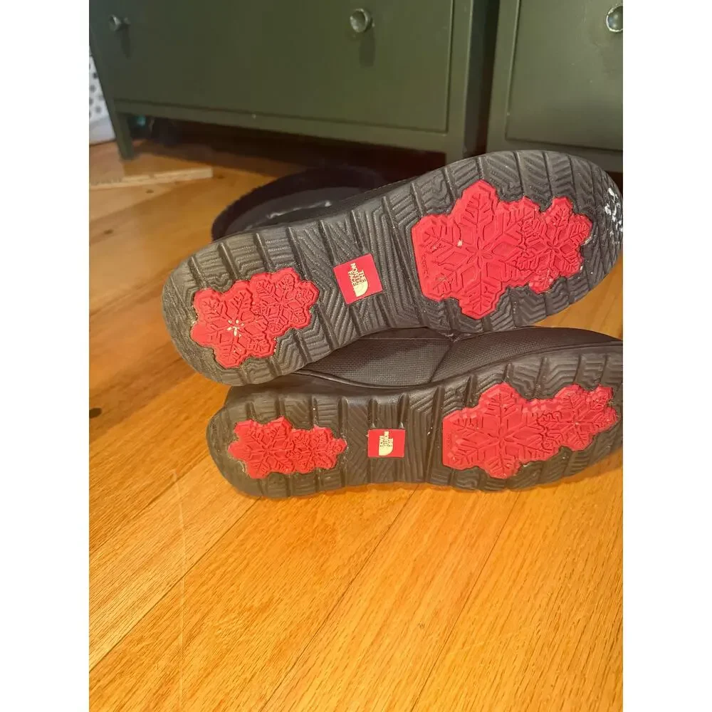 The North Face Nuptse Apres Puffer Boots Black Winter Womens Sz 8